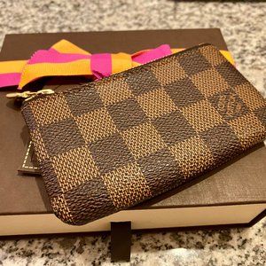 Louis Vuitton Damier Ebene Key Pouch